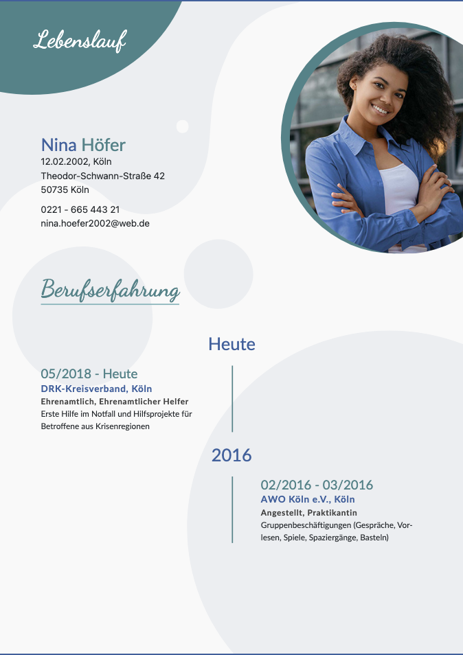 Lebenslauf Seite 1 Lovelace Lebenslauf Seite 1 Lovelace