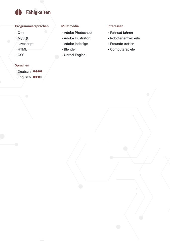 Lebenslauf Seite 2 Turing Lebenslauf Seite 2 Turing